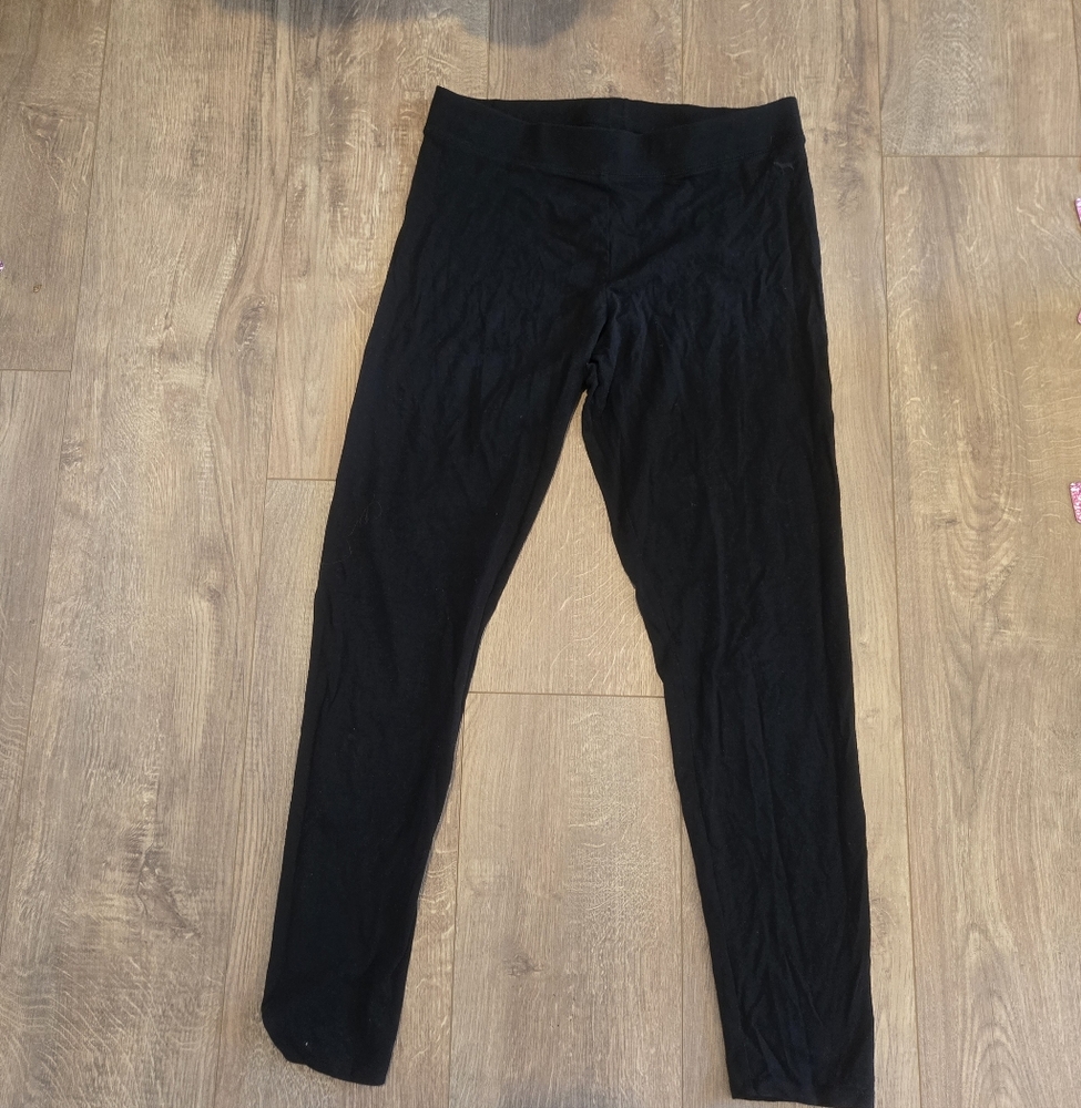 PINK Victoria's Secret Black Leggings Large Womens Yoga Pants